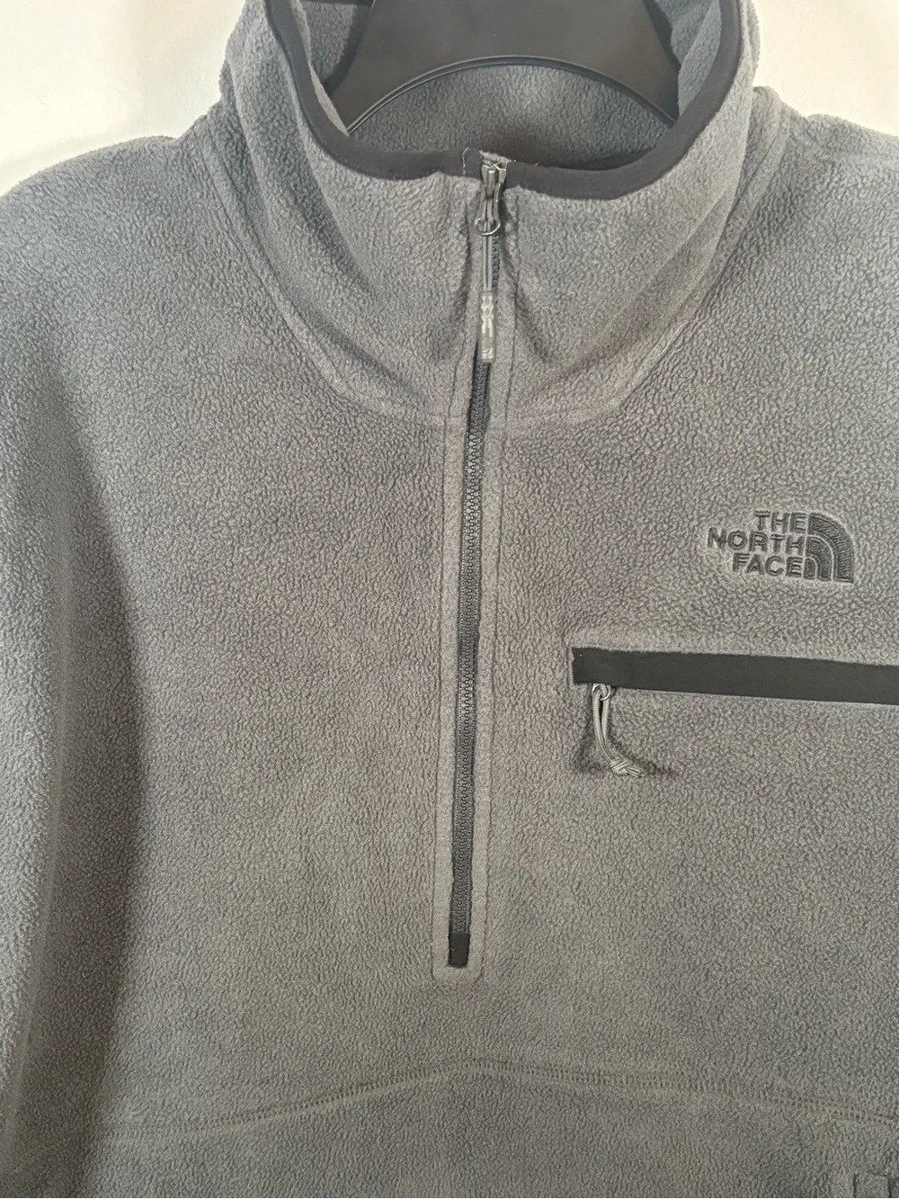 The North Face Polartec 1/4 Zip Fleece Pullover Gray Men’s Large